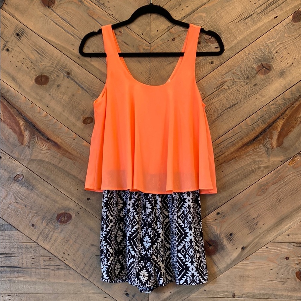 Love Blossom Ruffle Romper M